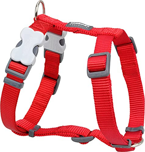 Red Dingo Nylon Hundegeschirr, rot, XS (DH-ZZ-RE-SM)