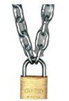 Abus - Cadenas laiton massif série 65 / 45 - 24