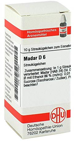 MADAR D 6 Globuli 10 g