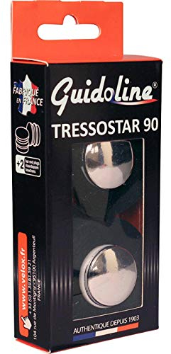 Velox Unisex-Erwachsene Tressostar Guidoline Lenkerband aus Baumwolle, Schwarz, 20mm x 2.5m