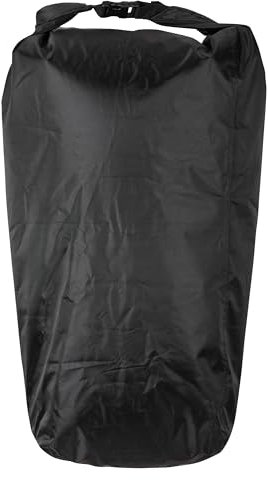 Mountain Warehouse Großer, wasserdichter Beutel - 80 Liter - Wasserfeste Tasche, versiegelte Nähte, Rolltop-Verschluss - Ideal zur Verwendung in einem Rucksack Schwarz Einheitsgröße