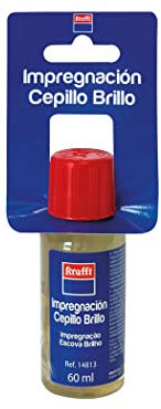 Krafft Impregnacion Cepillo Brillo de Recambio con Poder Antiestático Antipolvo 60ml, El embalaje puede variar