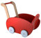 small foot 10025 Puppenwagen, rot