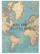 Sass & Belle Vintage Weltkarte Notizbuch CR145