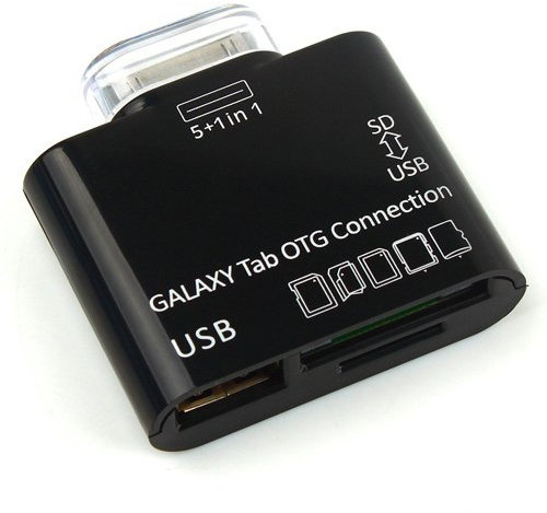 O34 OTG Samsung Galaxy 5in1 USB Card Reader Adapter Connection Kit card reader