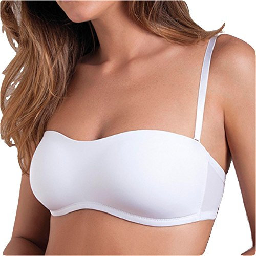 L'altra Cotonella Reggiseno Donna A Fascia Coppa B Spalline Regolabili e Removibili.