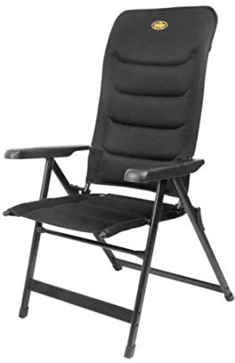 Camp4 Klappstuhl Malaga Breeze, gepolstert,schwarz, Mesh (9329910098)
