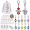 Oumezon Schutzengel Anhänger, 30 Set Hochzeit Taufe Anhänger Gastgeschenke Schutzengel mit Organza Beutel Kraftpapier Anhänger für Gastgeschenke Kommunion Konfirmation Geschenk Party Mitbringsel …