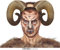 Fiestas Guirca Dämonen Hörner, Faun Hörner Cosplay, Geweih Haarreif, Cosplay Horns. Kostüm Zubehör für Karneval, Fasching Accessoires Herren u. Damen, Fastnacht, Halloween