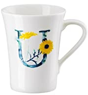 Rosenthal Hutschenreuther Flower Alphabet 'Becher mit Henkel - U-Ursinia ' 0,40 l