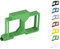 Top-Hat Rail Holder / Adapter Dual for Shelly Dimmer / Dimmer 2 DIN Rail Bracket (35 mm) (Green (Prime))
