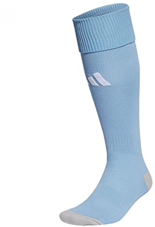 adidas Unisex Milano 23 Socks, Team Light Blue / White, 8.5-10