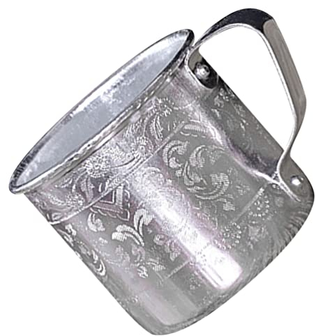 BESTonZON Taza De Café Para Acampar Vasos De Lata Para Beber Cámping Tazas Vasos De Aluminio Para Bebidas Taza De Brindis Taza De Bebida Copas De Coctel Jarro De Cerveza Mano Estaño