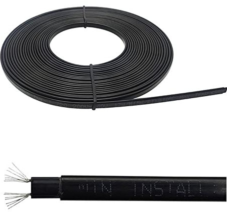 ZYWUOY Pipe Heat Cable, Self Regulating Heating Cable 220V 230V 240V Freeze Protection Pipe Water Heat