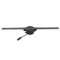 3D Hologram Fan, 16.5in WiFi LED Holographic Projector for Photos and Videos Display, Best for Store Signs Bar Party, 224 LED Beads, 3D Effects (UK Plug)