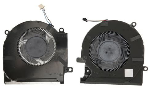 Goshyda Replacement Fan for OMEN 15 EK Cooling Fan with 4 Pin Connector, Easy to Install, forOMEN 15 EK 001 (CPU GPU Cooling Fan)