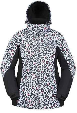 Mountain Warehouse Dawn Skijacke für Damen - Schneedicht, warme Snowboardjacke, Fleecefutter, Bündchen, Saum und Kapuze zum Verstellen - Ideale Winterjacke