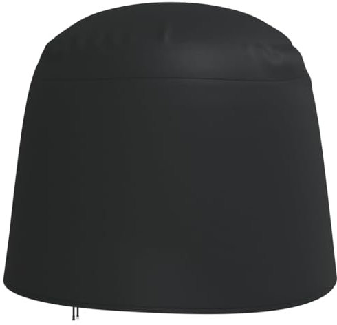 vidaXL Abdeckung für Doppel-Hängesessel 2 STK., Abdeckplane Wasserdicht Anti-UV, Schutzhülle für Gartenmöbel Terrassenmöbel, Garnitur Schutzhaube Abdeckplane, Ø 230x200cm 420D Oxford
