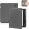 Vakarey Ultra Fine Automatique Veille/Réveil Housse Coque pour Kobo Libra 2/Kobo Libra Colour Étui avec Dragonne,Gris