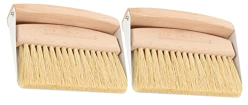 IWOWHERO 2juegos Cepillos De Limpieza Escobilla y Recogedor Pequeño para Teclado y Hogar