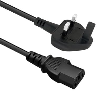C13 Power Cable Replacement for M-Audio M3-6 M3-8 BX6 BX5a BX5 BX8 D2 D3 Studio Monitor Forty Eighty Sixty Speaker 6Ft 3Pin AC Cord Lead Plug UK Mains