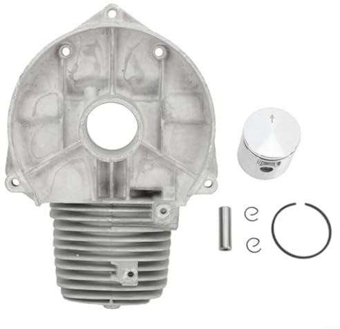 UTTASU Kit cilindro pistone di ricambio 4161570R compatibile con Oleo Mac Sparta 25 26 250 260 Efco 8200 8220 8260 7 pezzi