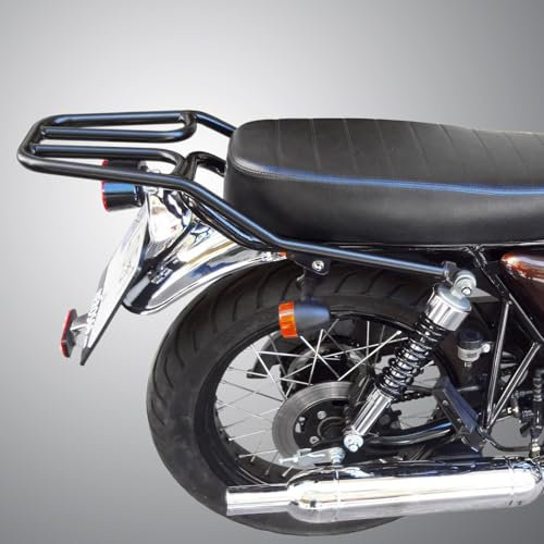 Spaan - Porte Bagages Acier Tubulaire Compatible avec MASH 50-125 - 250, Noir