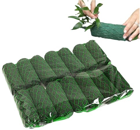 Blütenarrangementschaum - Kranznetz, Wurststilhalter | Grüne Käfigbasis für künstliche Blumensträuße, Blumendekorschaum für Hausgarten und Event -Handwerksanlagen Gebrauch