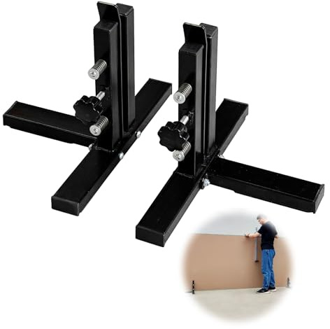 Drywall Cutting Stand, Support Brackets, Adjustable - to Meet Different Thicknesses. Good Helper for Drywall Cutter. Used to Partitions/Ceilings for Home Industrial Decoration, Outdoor Work.