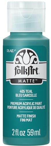 FolkArt Acrylfarbe in verschiedenen Farben (57 g), 405, Blaugrün