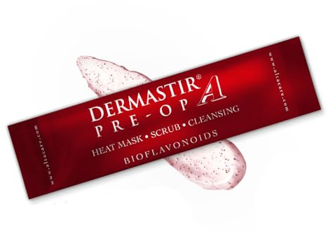 Dermastir Pre-Op Heating Exfoliating Mask - Deeply Cleanses pores, Detoxifies and Hydrates Skin - Made in France for All Skin Types - 15ml