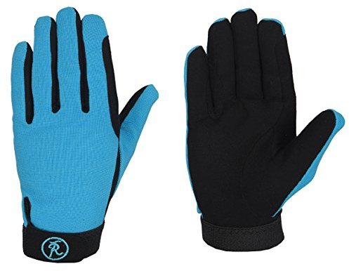 Riders Trend Mädchen Jeder Tag Equestrian Reithandschuhe, Mädchen, Every Day Equestrian, türkis, S