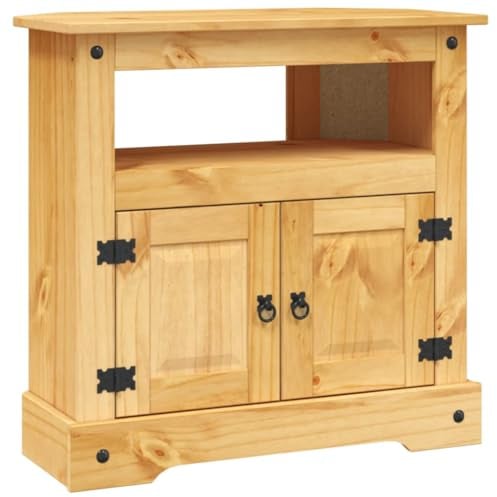 vidaXL Konsolentisch Sideboard im Mexiko-Stil Kiefer Massiv Corona 80x43x78 cm