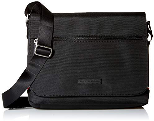 Tommy Hilfiger Damen Messenger Bag for Women Alexander Kuriertasche, schwarz