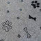 HEKO PANELS Stoff Oxford Mat Outdoorstoff Wasserdichte Meterware Polyester Stoff Zum Nähen Nähstoffe Wasserabweisend Blickdicht OX500/BONES/GREY