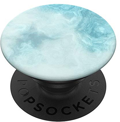 Aqua Sea Blue Sky Cellphone Button Holder Pop Out Back Knobs PopSockets PopGrip: Swappable Grip for Phones & Tablets