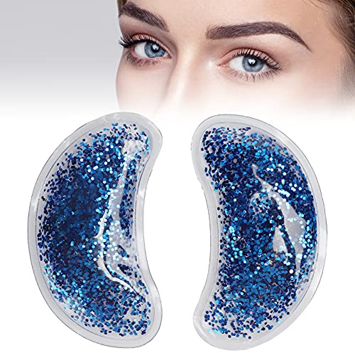 Wiederverwendbare Augenmaske - Augengel Eisbeutel für Augenringe, Kühlende Augendecken mit Heiße-Kälte-Funktion, Schwellungen lindern, erfrischende Augenpflege