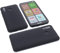 foto-kontor Custodia Compatibile con cellulari Brondi Amico Smartphone XL Nero Cover in Gomma TPU di Colore Nero