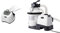 Intex 120 Volt Krystal Clear Salzwa-sser System-26668GS Salzwas-ser, Grau, Schwarz und Weiss, 41x34x26 cm & Krystal Clear Sandfilteranlage 4,5 m³ für Pools bis 18.000l 26644