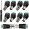 KUOQIY 5 Paar BNC Video Balun Verbinder, Koax Cat5 Cat6 auf BNC Video Balun Stecker Schraubklemme, BNC Adapter Terminalblock Lötfreie Buchse Adapter, für CCTV-Überwachungskamera, DVR, TV, Video