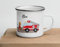 Tasse d'émail pour enfants Excavatrice / chantier / pompiers personnalisé avec nom de pompiers cadeaux enfants tasse enfant avec nom tasse à boire pour filles et garçons