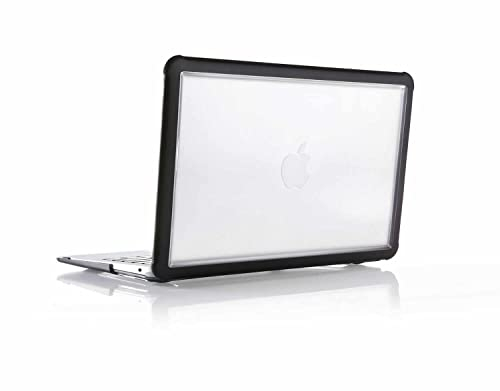 STM Studio Schutzhülle für MacBook Air 13 Zoll Retina – M2, 2022 (MLXW3LL/A) – durchscheinende, belüftete, leichte Laptop-Hülle – transparent (stm-122-373MU-01)