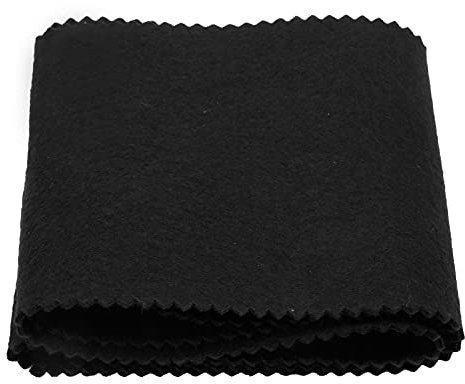Klaviertastatur Tuch aus hochwertigem Filz, staubabsorbierend und feuchtigkeitsabweisend zum Schutz von Klavier und Keyboard, Schwarz
