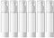 6 STÜCKE 50ml Airless Pumpspender Leer,Creme Spender reiseflaschen zum befüllen，Pumpflasche，Nachfüllbar Vakuum Kosmetikbehälter，Leer Lotion Pumpflasche für Reise Home Verwendung