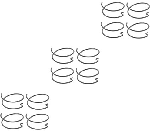 DOITOOL 12pcs Impact Driver Spring for Replacement Spring High Elasticity Durability Hand Tool Accessory Easy to Install Use Sturdy Construction for Longevity