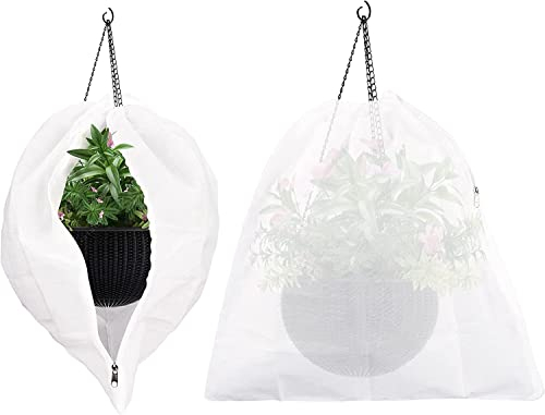 Bandejas de semillas, bandeja de inicio de cultivo, macetas de plántulas, bandejas de semillas, bandeja for macetas, 2 paquetes de 80 x 80 cm, 80 g/m², forro polar hortícola for plantas, forro polar f