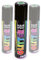 3x grünes Glitter-Haarspray im Sparpack! 3 Dosen zu je 100ml. Glitterspray grün für Festival, Konzert, Disco, Party, CSD, Karneval, Fasching, Halloween