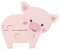 Pig Mini Wooden Puzzles - My First Puzzles, Jigsaw Puzzle Games with Sea life Animal - Educational Toys For 1 Year Old + Toddler, Montessori Early Development & Activity Toys by Orange Tree Toys