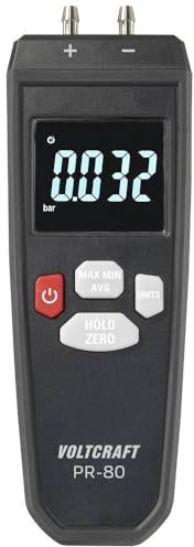VOLTCRAFT PR-80 Differenz-Druckmessgerät Luftdruck