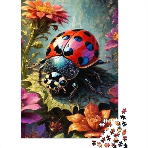 Ladybug Puzzles Für Erwachsene 1000 Puzzles Für Erwachsene 1000 Teile Puzzles Für Erwachsene Puzzles 1000 Teile Für Erwachsene 1000pcs (75x50cm)
